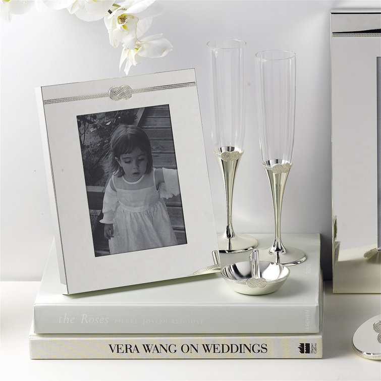 Vera Wang Infinity Single Picture Frame in Silver Wayfair